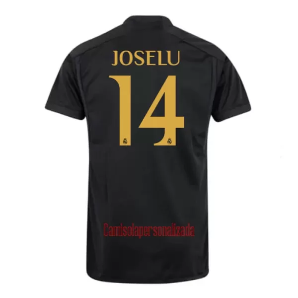 Camisolas Real Madrid Joselu 14 Equipamento Terceiro 23/24