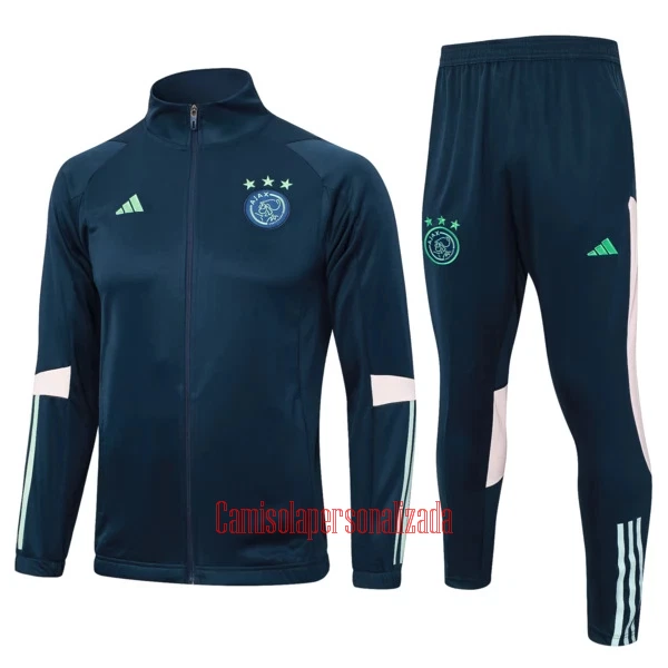 Ajax Amsterdam Casaco de Treino Conjunto 23/24 Azul