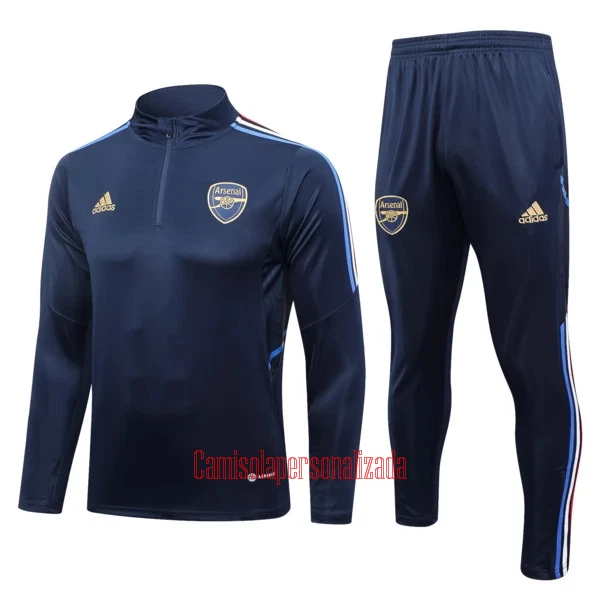 Arsenal Casaco de Treino Conjunto 23/24 Azul