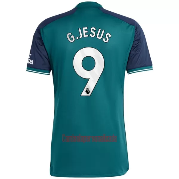 Camisolas Arsenal G. Jesus 9 Equipamento Terceiro 23/24