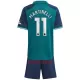 Camisolas Arsenal Martinelli 11 Criança Equipamento Terceiro 23/24