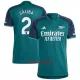 Camisolas Arsenal Saliba 2 Equipamento Terceiro 23/24