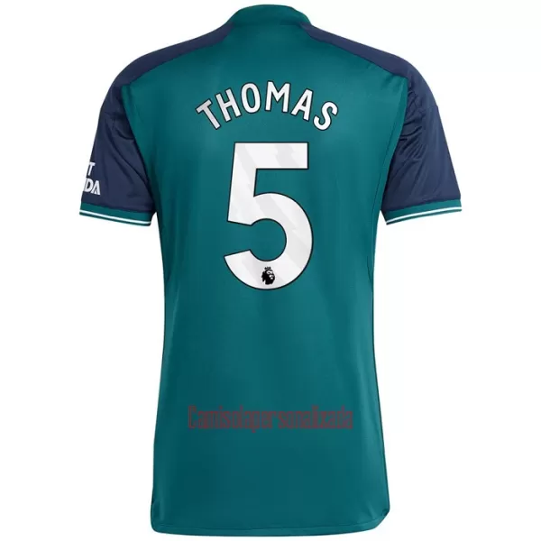 Camisolas Arsenal Thomas 5 Equipamento Terceiro 23/24