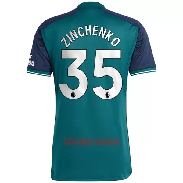 Camisolas Arsenal Zinchenko 35 Equipamento Terceiro 23/24