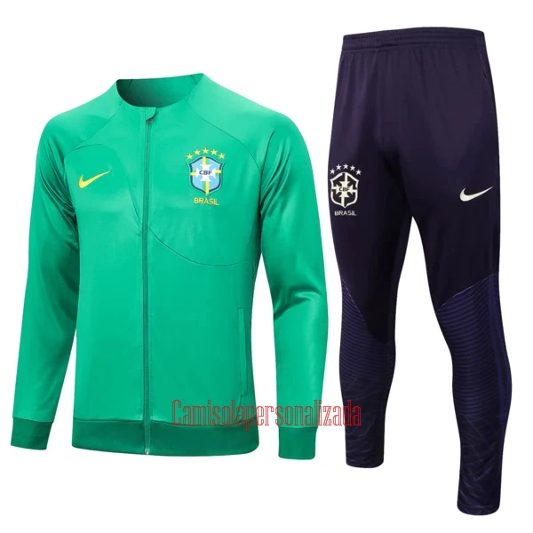 Brasil Casaco de Treino Conjunto 23/24 Verde