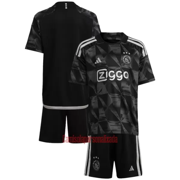 Camisolas Ajax Amsterdam Criança Equipamento Terceiro 23/24