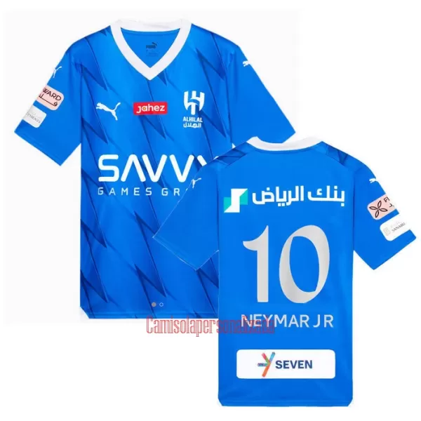 Camisolas Al Hilal SFC Neymar Jr 10 Equipamento Principal 23/24