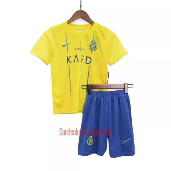 Camisolas Al-Nassr FC Criança Equipamento Principal 23/24