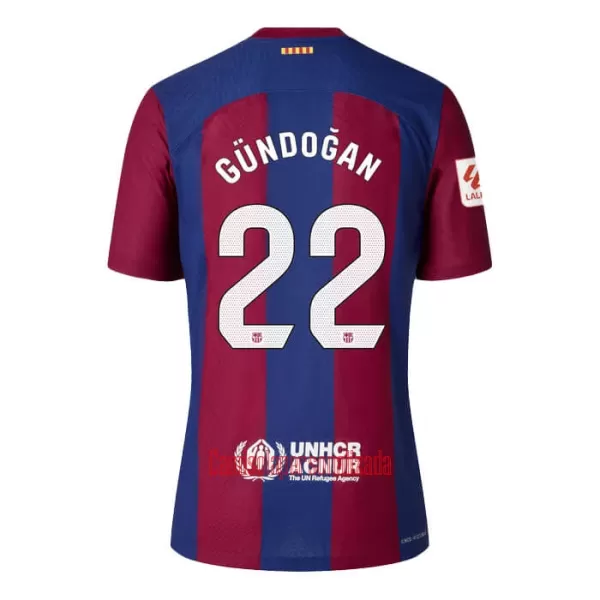 Camisolas FC Barcelona Ilkay Gündogan 22 Equipamento Principal 23/24