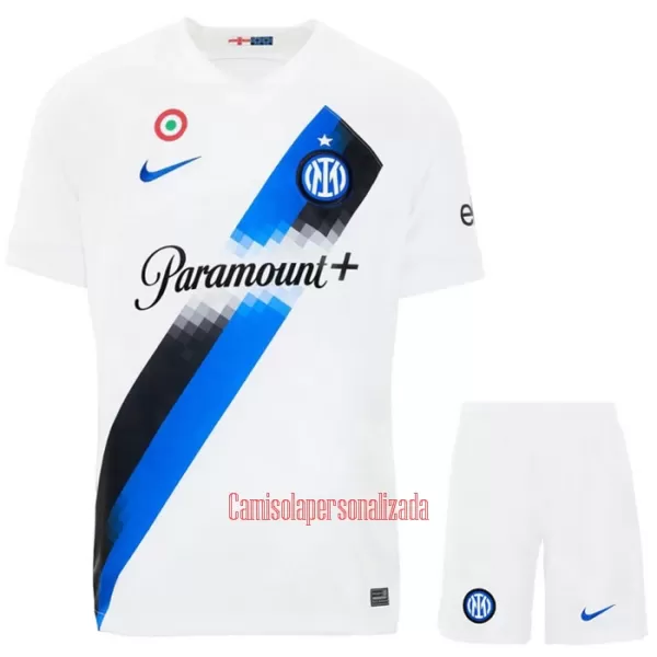 Camisolas Inter Milan Criança Equipamento Alternativo 23/24