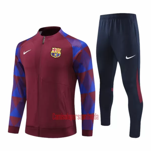 FC Barcelona Casaco de Treino Conjunto 23/24 Vermelho