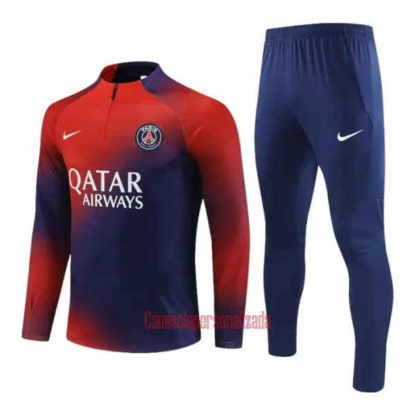 Paris Saint-Germain Casaco de Treino Conjunto 23/24 Vermelho