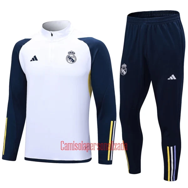 Real Madrid Casaco de Treino Conjunto 23/24 Branco