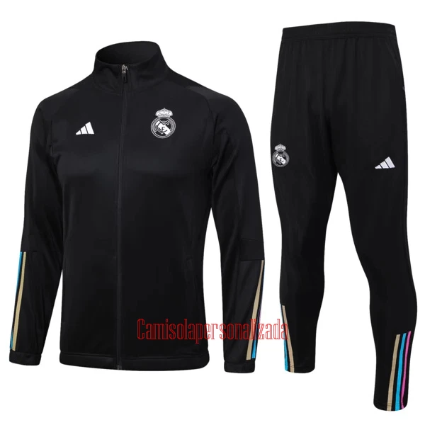 Real Madrid Casaco de Treino Conjunto 23/24 Preto