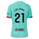 Camisolas FC Barcelona Frenkie de Jong 21 Equipamento Terceiro 23/24