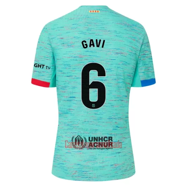 Camisolas FC Barcelona Gavi 6 Criança Equipamento Terceiro 23/24