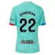 Camisolas FC Barcelona Ilkay Gündogan 22 Equipamento Terceiro 23/24