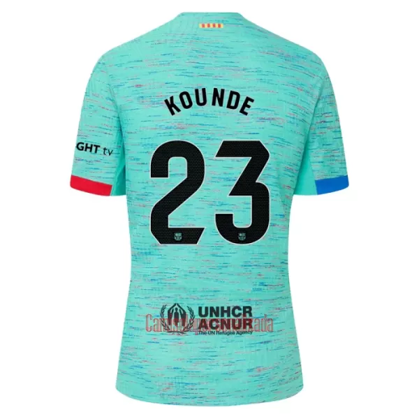 Camisolas FC Barcelona Kounde 23 Equipamento Terceiro 23/24