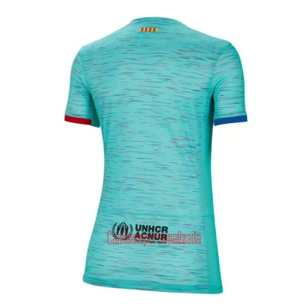 Camisolas FC Barcelona Mulher Equipamento Terceiro 23/24