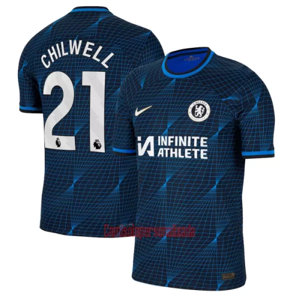 Camisolas Chelsea Chilwell 21 Equipamento Alternativo 23/24