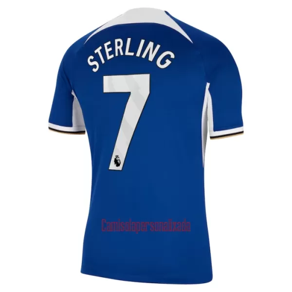 Camisolas Chelsea Raheem Sterling 7 Equipamento Principal 23/24