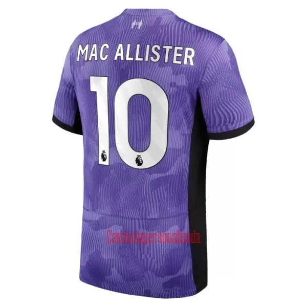 Camisolas Liverpool Alexis Mac Allister 10 Equipamento Terceiro 23/24