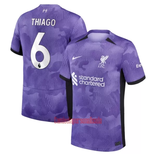 Camisolas Liverpool Thiago 6 Equipamento Terceiro 23/24