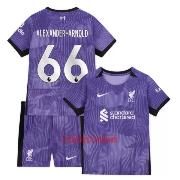 Camisolas Liverpool Trent Alexander-Arnold 66 Criança Equipamento Terceiro 23/24