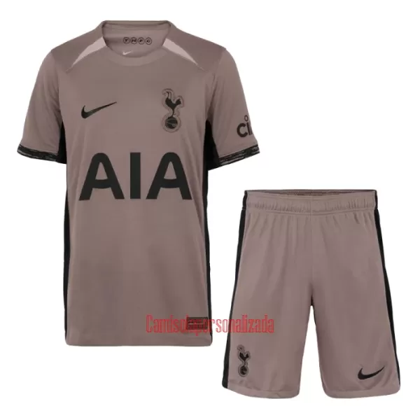 Camisolas Tottenham Hotspur Criança Equipamento Terceiro 23/24