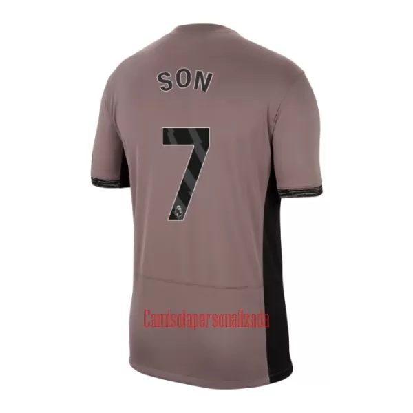 Camisolas Tottenham Hotspur Heung-min Son 7 Equipamento Terceiro 23/24