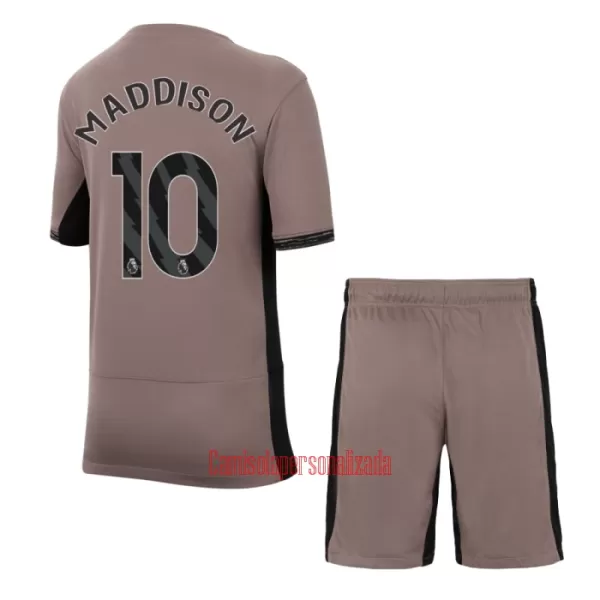 Camisolas Tottenham Hotspur Maddison 10 Criança Equipamento Terceiro 23/24