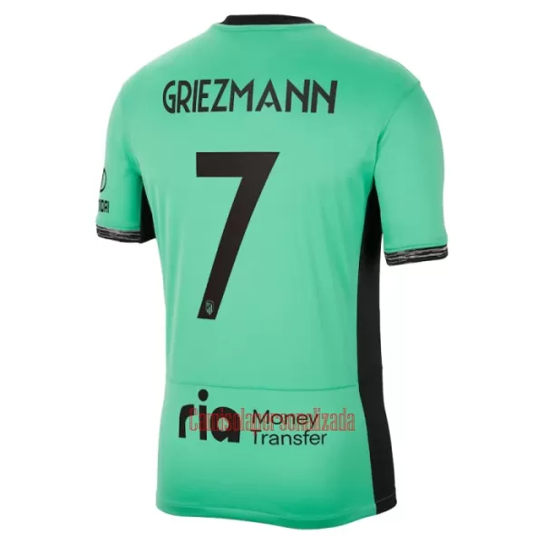 Camisolas Atlético Madrid Antoine Griezmann 7 Criança Equipamento Terceiro 23/24