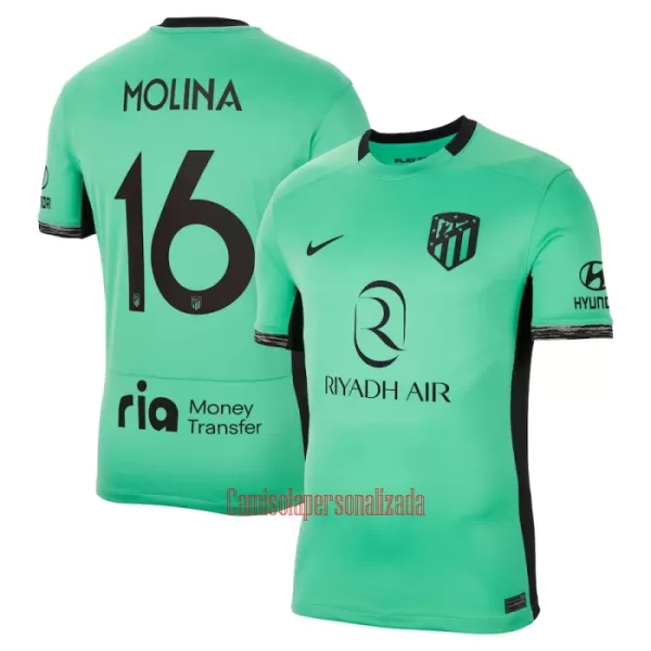 Camisolas Atlético Madrid Molina 16 Equipamento Terceiro 23/24