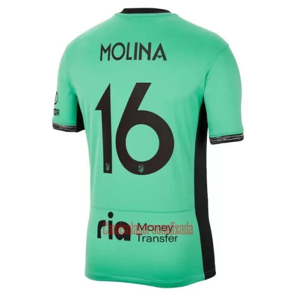 Camisolas Atlético Madrid Molina 16 Equipamento Terceiro 23/24