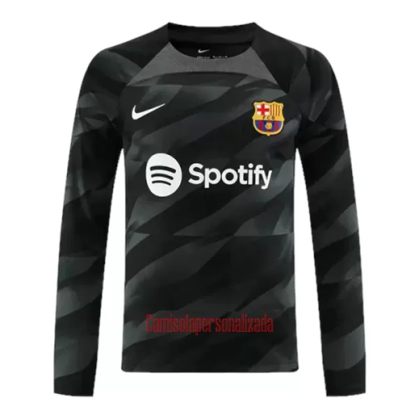 Camisolas Guarda Redes FC Barcelona Equipamento Alternativo 23/24 Manga Comprida