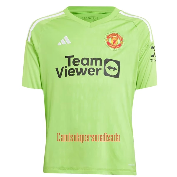 Camisolas Guarda Redes Manchester United Criança Equipamento Principal 23/24