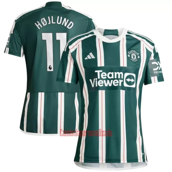 Camisolas Manchester United Rasmus Højlund 11 Equipamento Alternativo 23/24