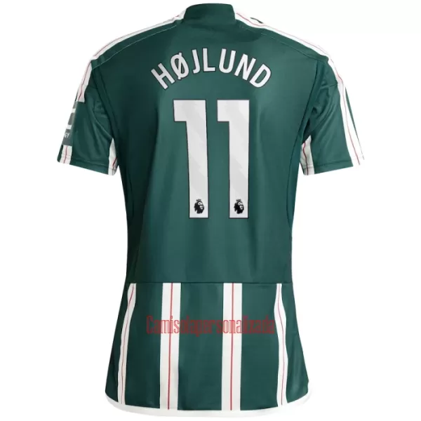 Camisolas Manchester United Rasmus Højlund 11 Equipamento Alternativo 23/24