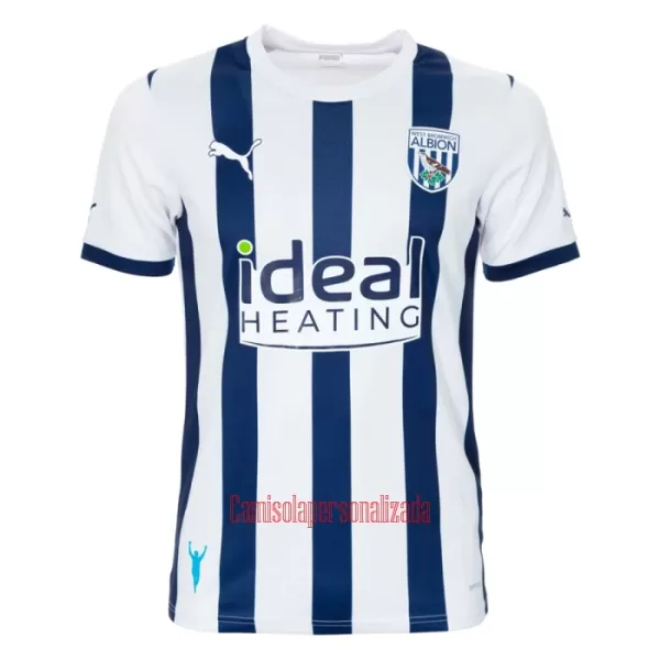 Camisolas West Bromwich Albion Equipamento Principal 23/24