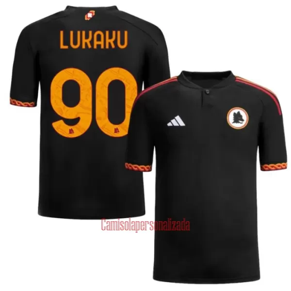 Camisolas AS Roma Romelu Lukaku 90 Equipamento Terceiro 23/24