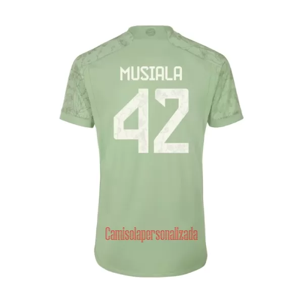 Camisolas FC Bayern de Munique Jamal Musiala 42 Criança Equipamento Terceiro 23/24