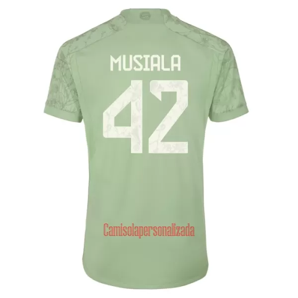 Camisolas FC Bayern de Munique Jamal Musiala 42 Equipamento Terceiro 23/24