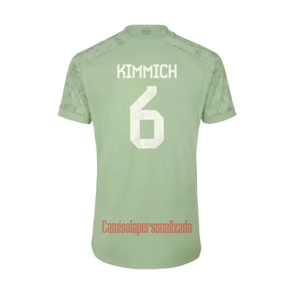 Camisolas FC Bayern de Munique Joshua Kimmich 6 Criança Equipamento Terceiro 23/24