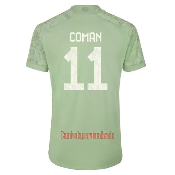 Camisolas FC Bayern de Munique Kingsley Coman 11 Equipamento Terceiro 23/24