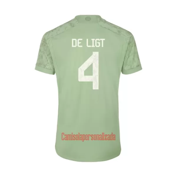 Camisolas FC Bayern de Munique Matthijs de Ligt 4 Criança Equipamento Terceiro 23/24