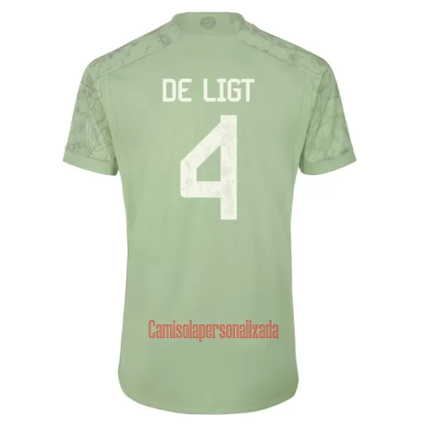 Camisolas FC Bayern de Munique Matthijs de Ligt 4 Equipamento Terceiro 23/24