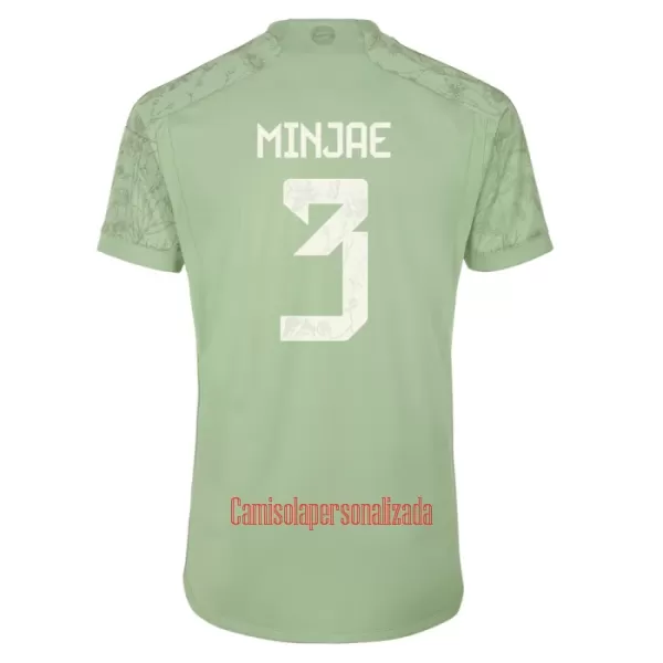 Camisolas FC Bayern de Munique Minjae 3 Equipamento Terceiro 23/24