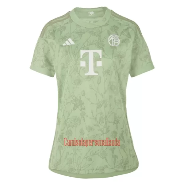 Camisolas FC Bayern de Munique Mulher Equipamento Terceiro 23/24