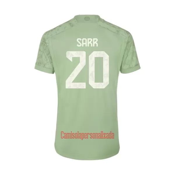 Camisolas FC Bayern de Munique Sarr 20 Criança Equipamento Terceiro 23/24