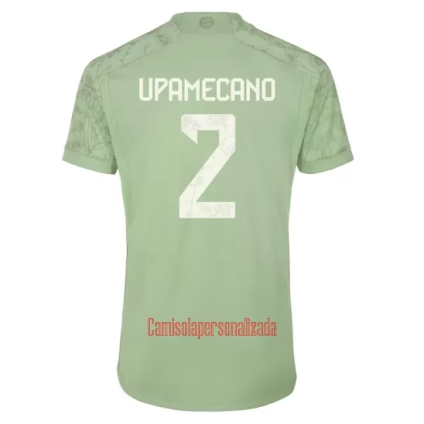 Camisolas FC Bayern de Munique Upamecano 2 Equipamento Terceiro 23/24